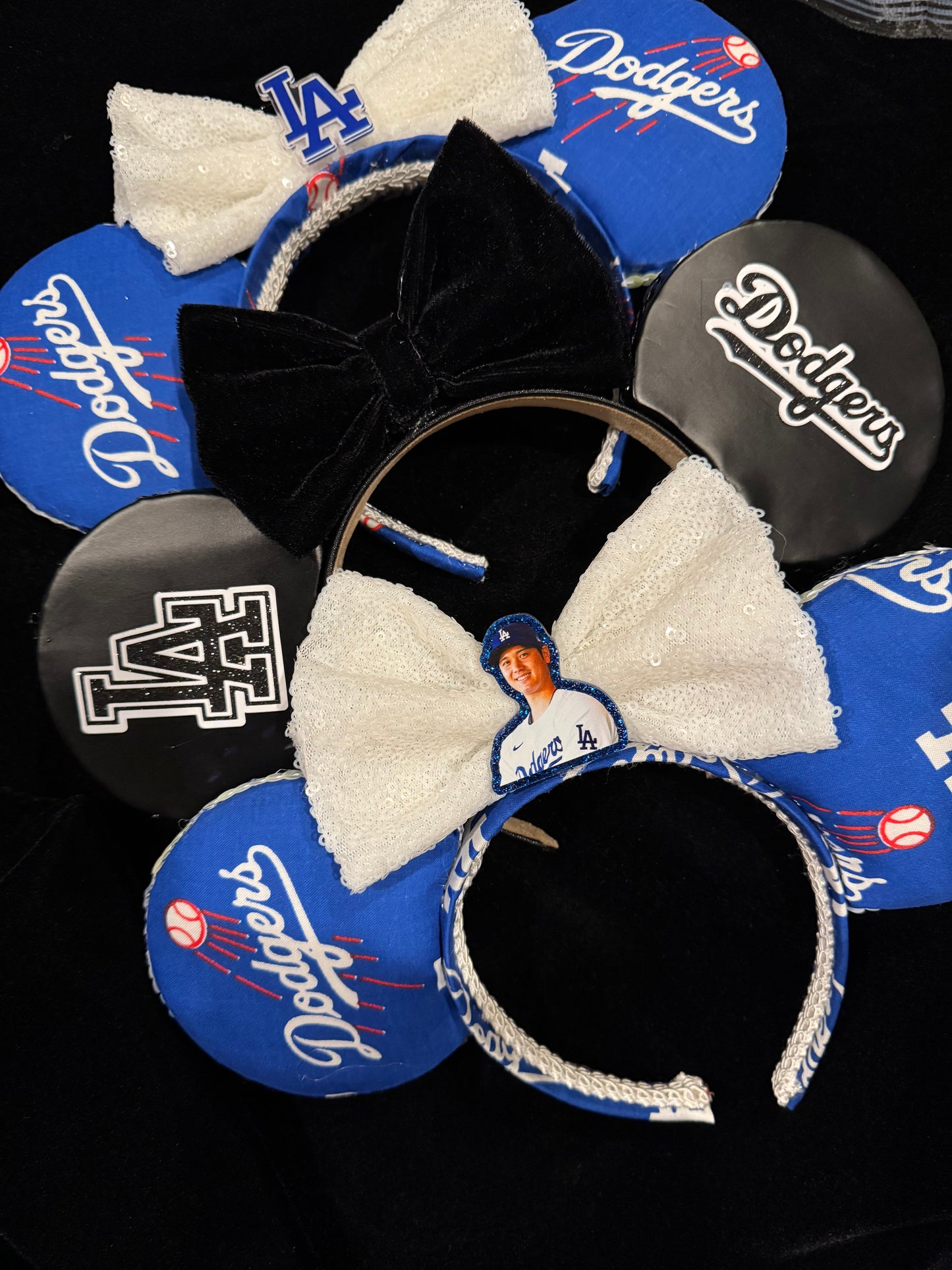 Dodgers team ears