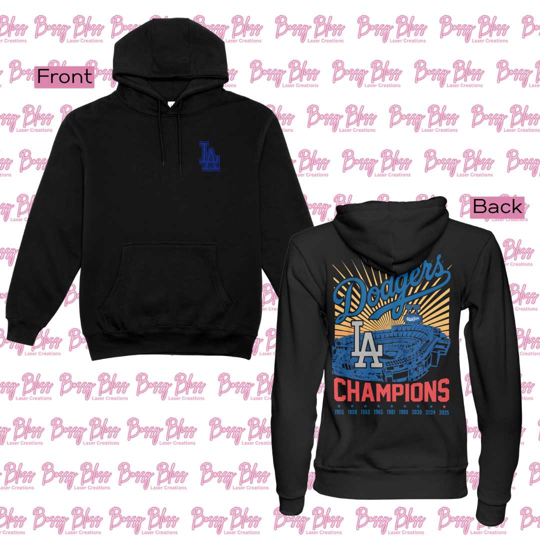 Dodgers World Series Champs Stadium Hoodie