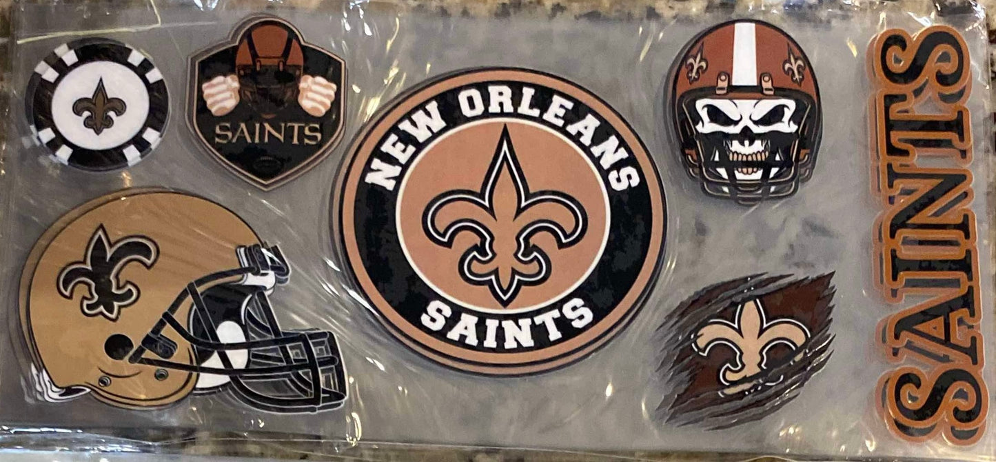 New Orleans Saints Center logo 16 oz. UV DTF #114