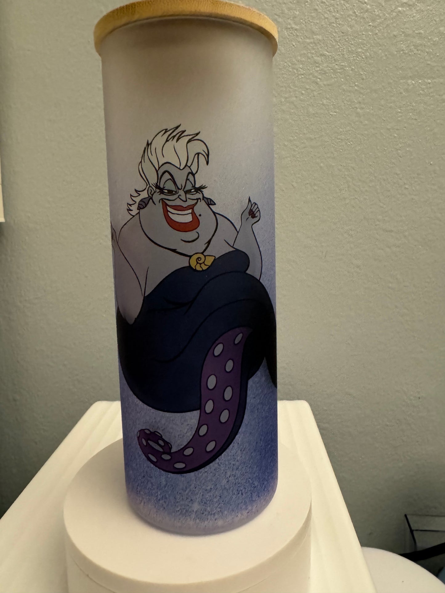 Ursula 25 oz frosted glass tumbler
