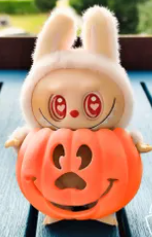 Mouse Pumpkin Holder for Labubu