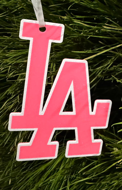 LA Dodgers Cut out 2024 Ornament