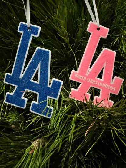 LA Dodgers Cut out 2024 Ornament