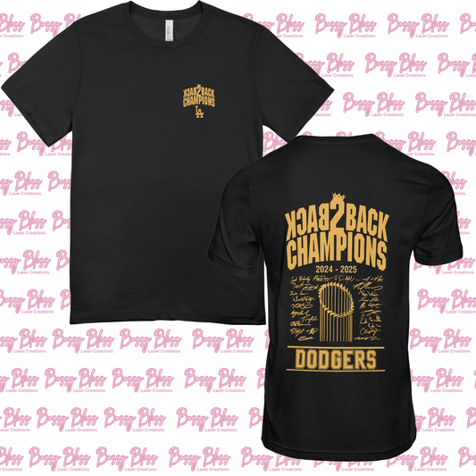 Dodgers Champs Shirts