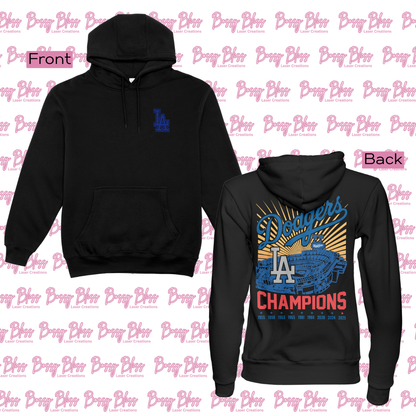 Dodgers World Series Champs Stadium Hoodie