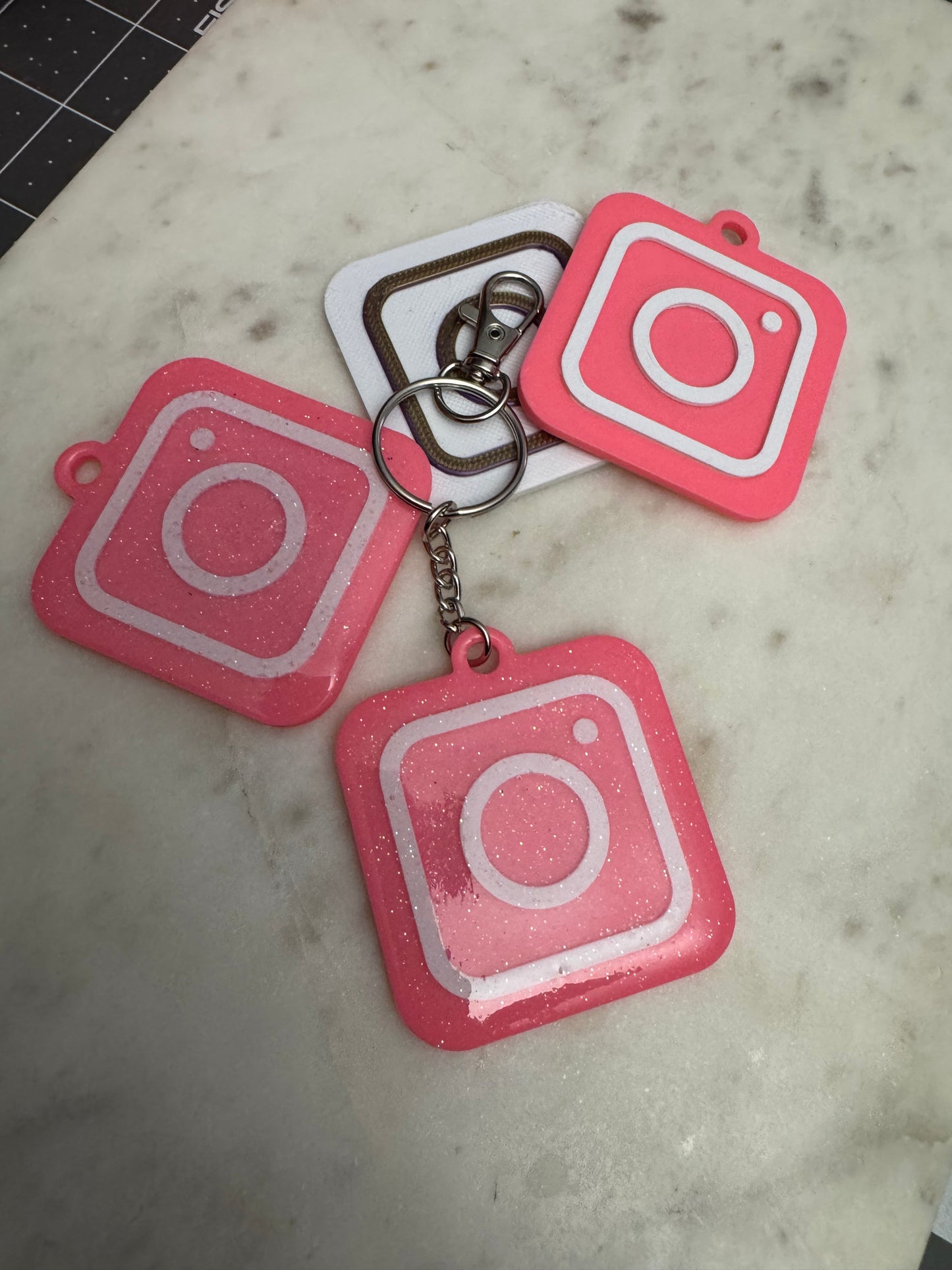 NFC Instagram keychain