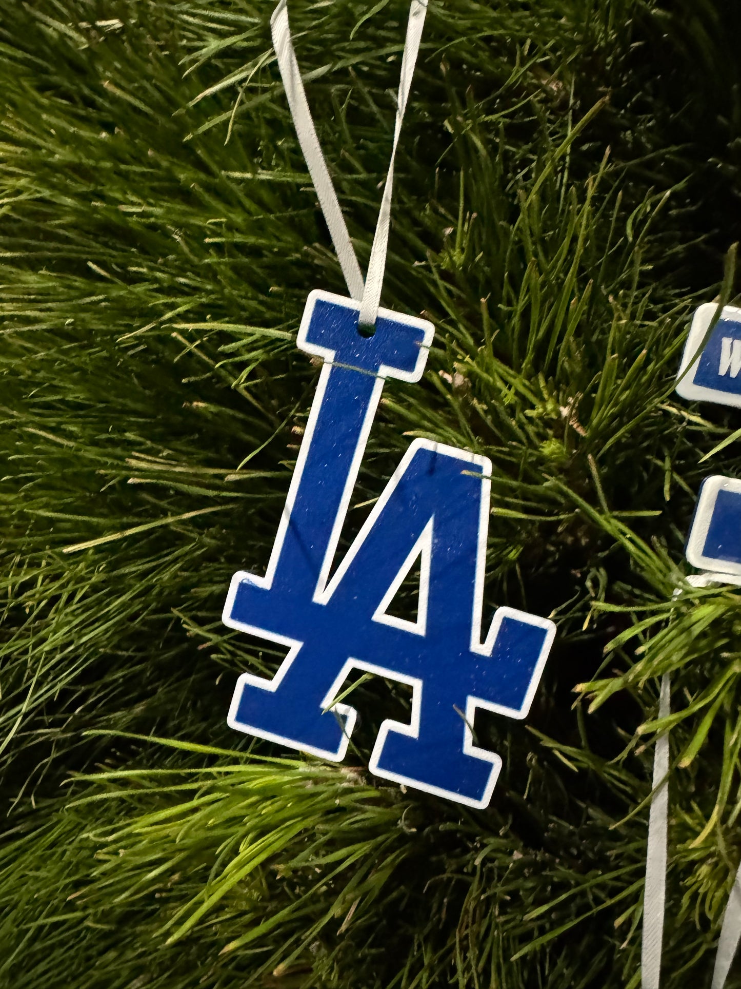 LA Dodgers Cut out 2024 Ornament