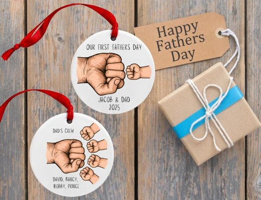 Fathers Day personalized ornament