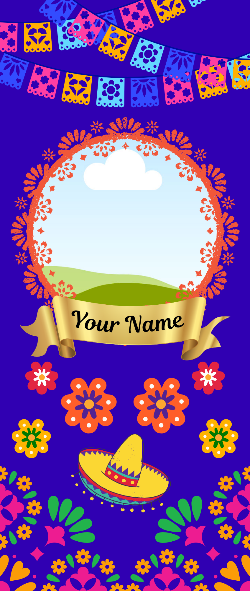 Custom Día de los Muertos Candel Memorial Stickers