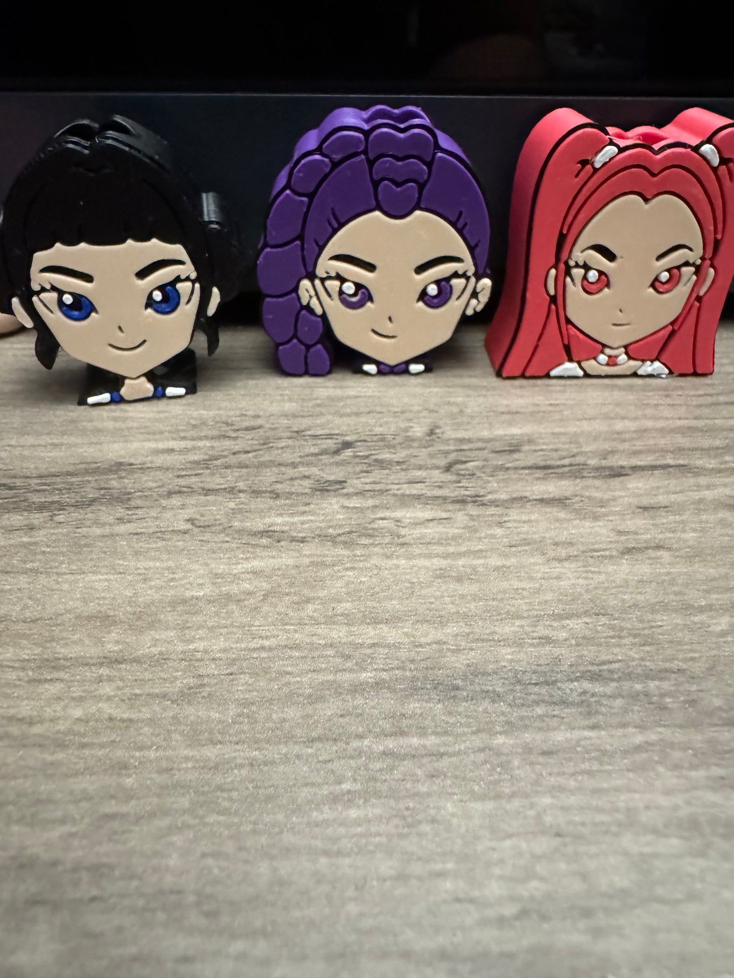 Kpop Demon Hunters Straw toppers