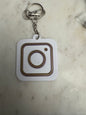 NFC Instagram keychain