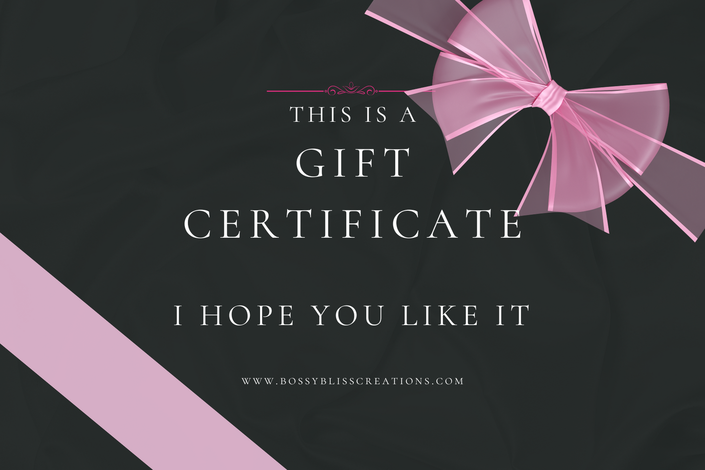 Bossy Bliss Creations Gift Card