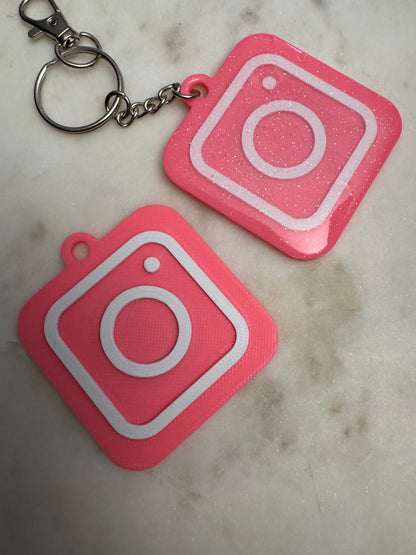 NFC Instagram keychain