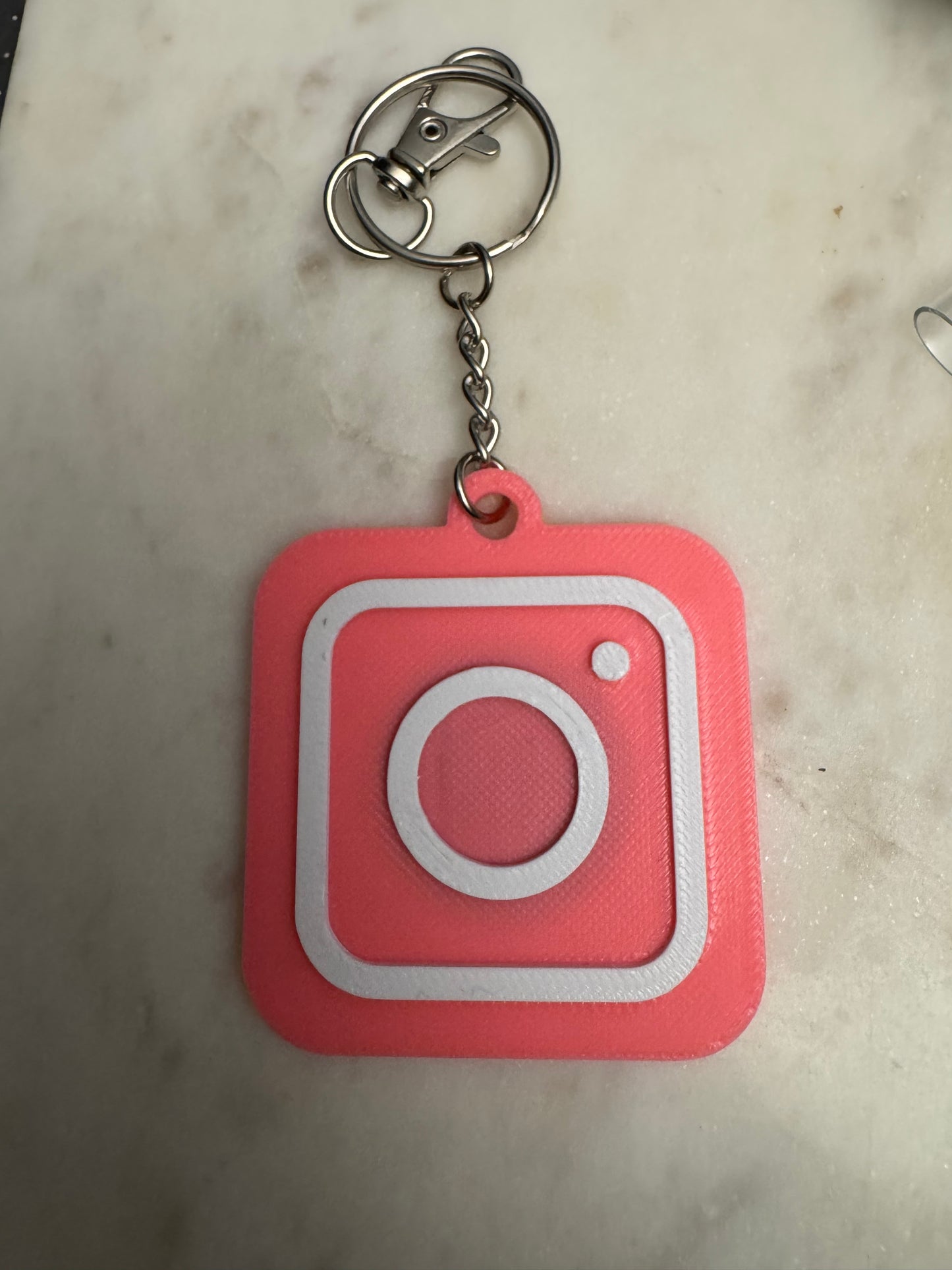 NFC Instagram keychain