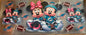 Miami Dolphins Mickey and Minnie 16 oz. UV DTF #136