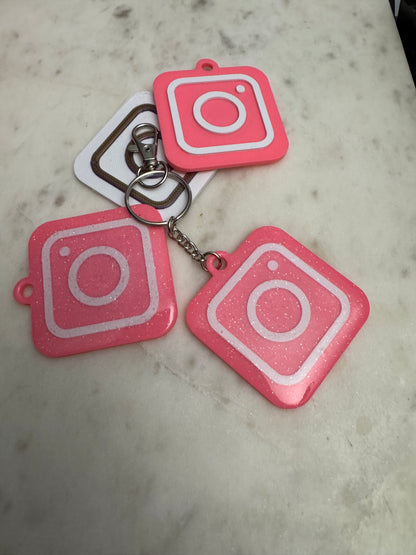 NFC Instagram keychain