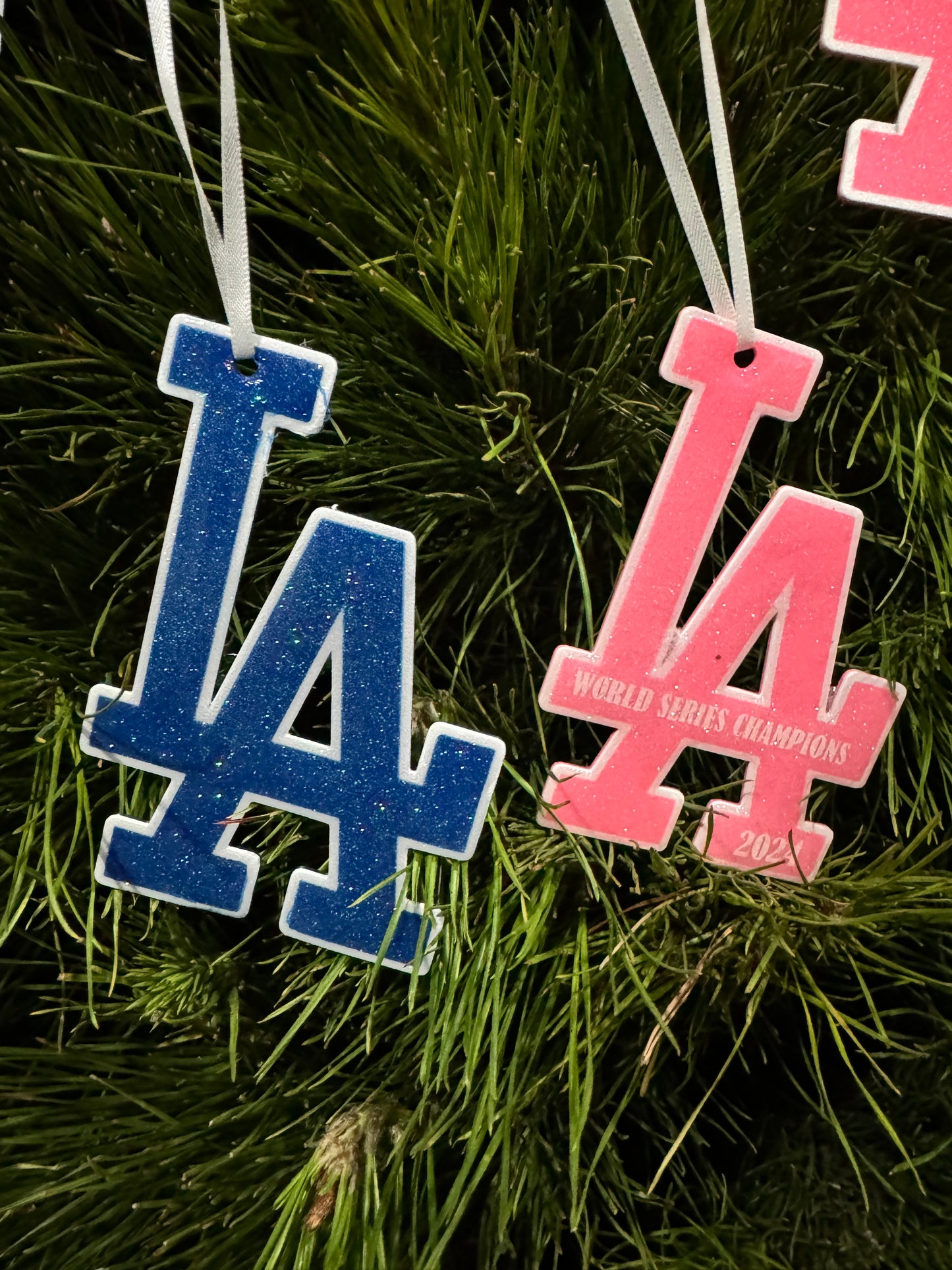 LA Dodgers Cut out 2024 Ornament