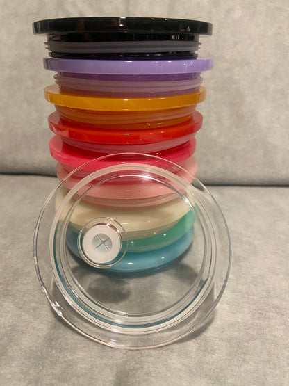 Lids for 17 oz Mug Colored Plastic