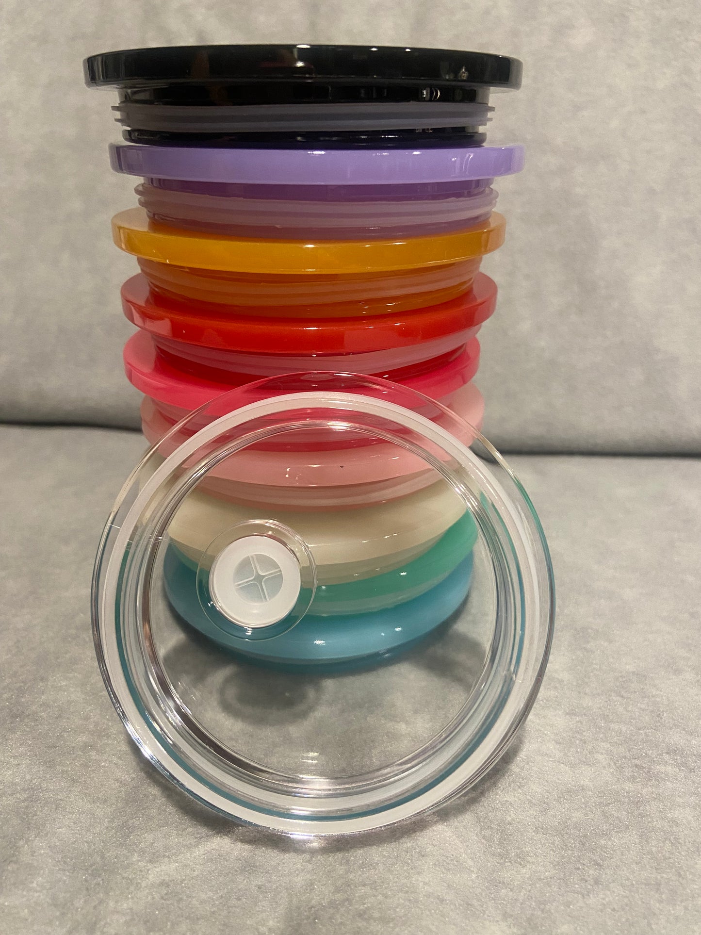 Lids for 17 oz Mug Colored Plastic