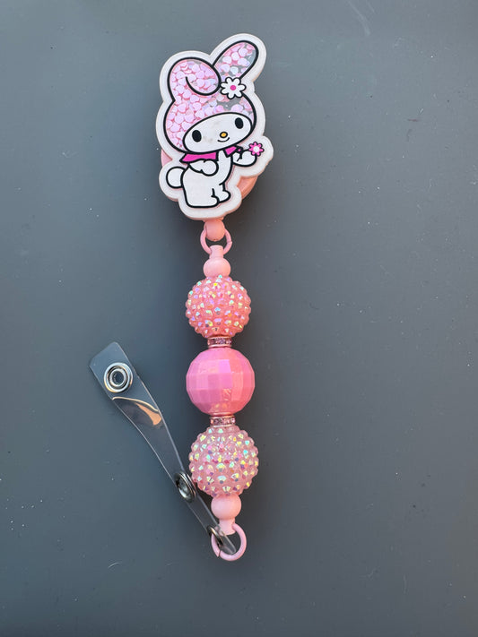 Badge Reel -  Hello Kitty Melody #523