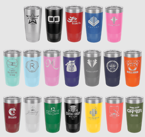 Tumbler 20 oz Polar Camel -personalized