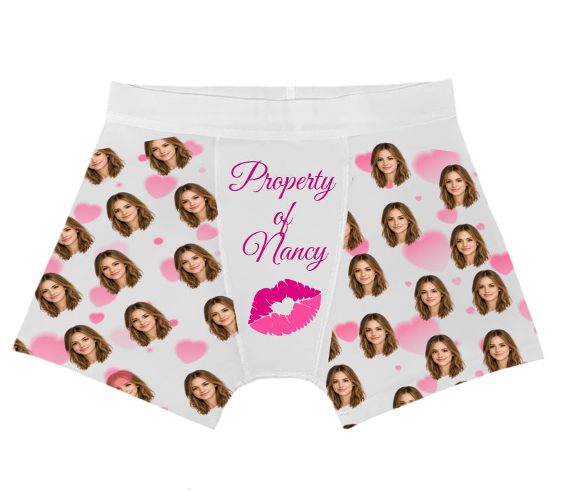 Personalized Men’s Boxer Briefs – Custom Photo Underwear