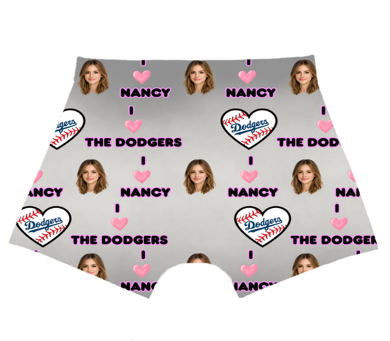 Personalized Men’s Boxer Briefs – Custom Photo Underwear