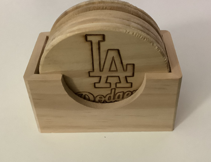 LA Dodgers Coaster Set