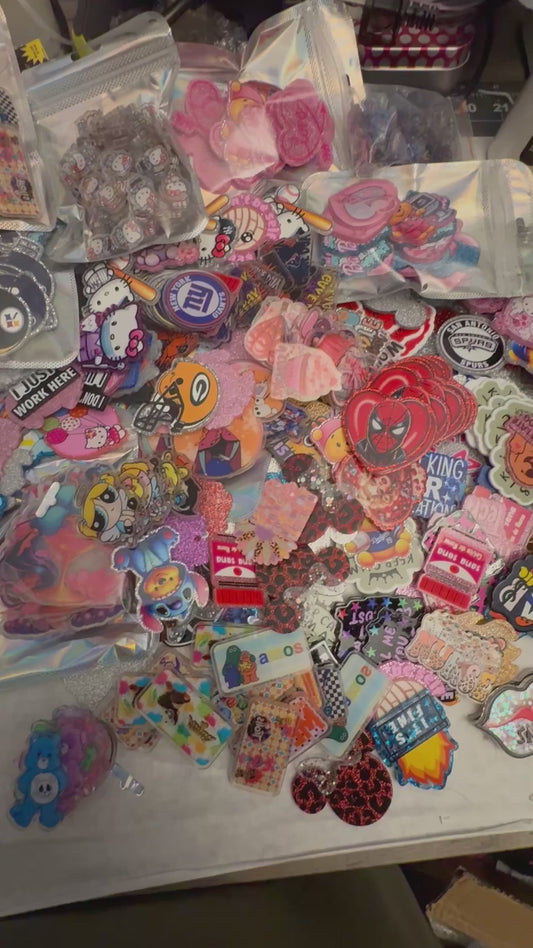 Acrylic flatbacks Random Bundle