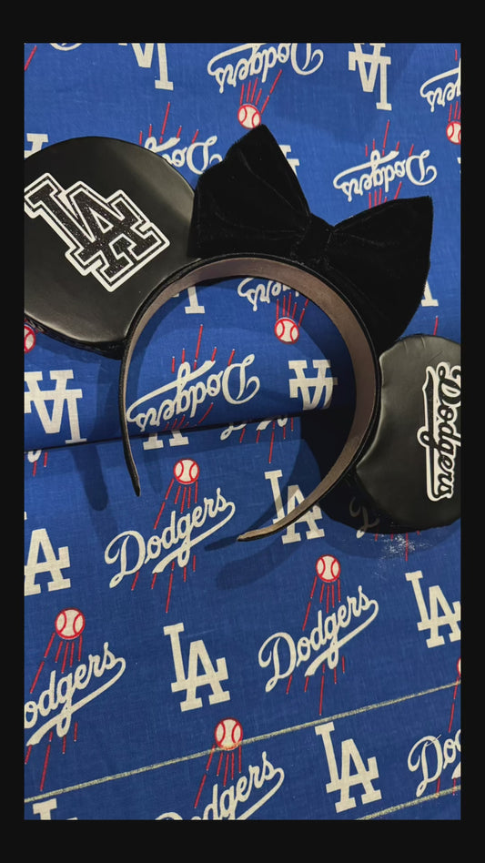 Dodgers team ears