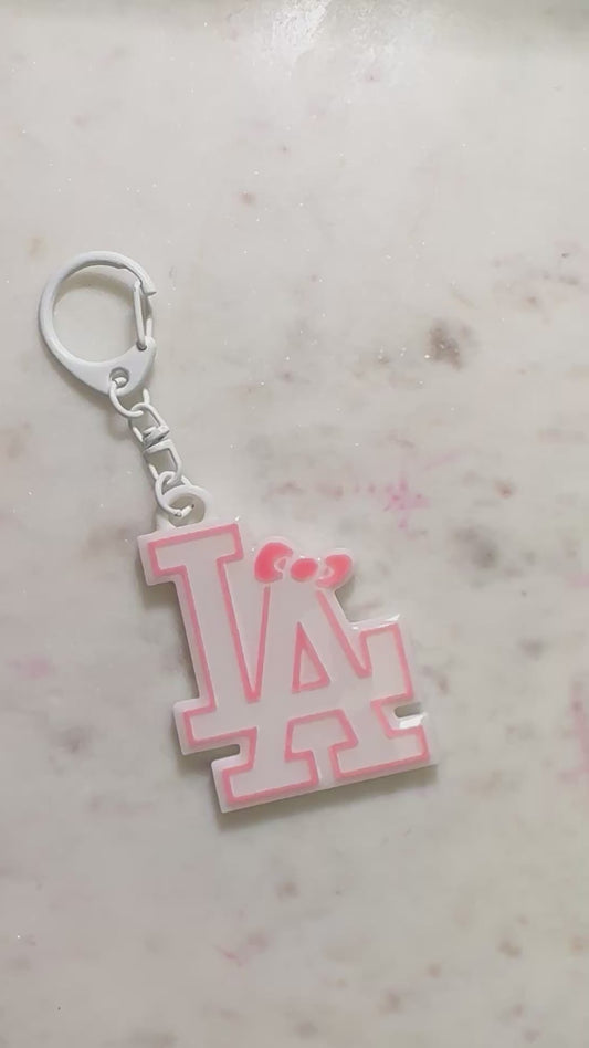 Dodgers HK NFC keychain